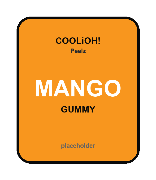 COOLiOH! Peelz Mango Gummy